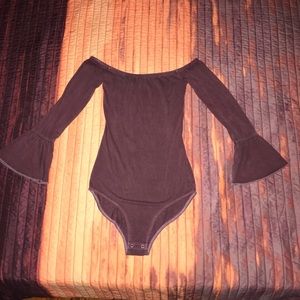 American Eagle  Off-Shoulder Body Suit